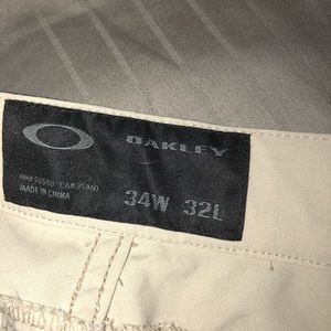 Oakley Khaki Golf Pants